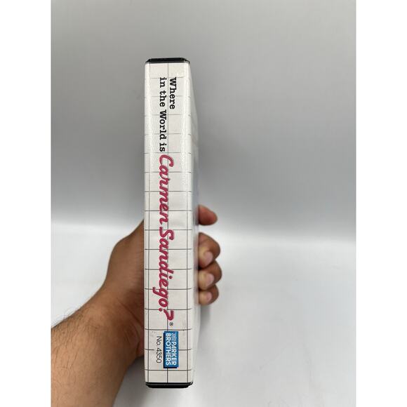 Where in The World is Carmen Sandiego (Sega Master System) CIB Tested W/manuals - Picture 3 of 8